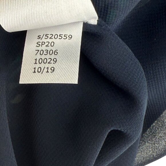 NWT Loft Womens M Micro Floral Racerback Tank Top Lined Blue Green Cottagecore - Picture 5 of 16